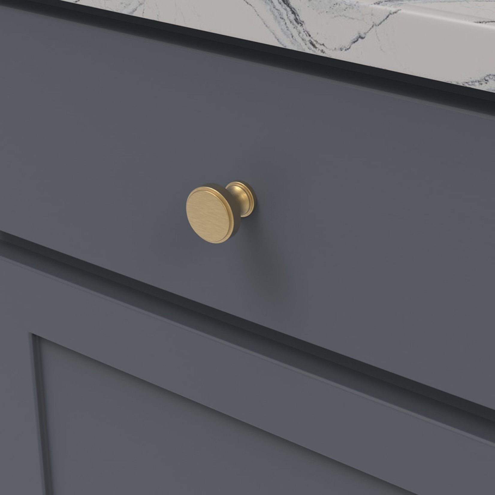 Belwith Keeler Brownstone Round Knob