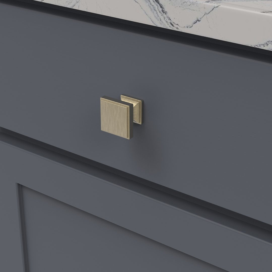 Belwith Keeler Brownstone Square Knob