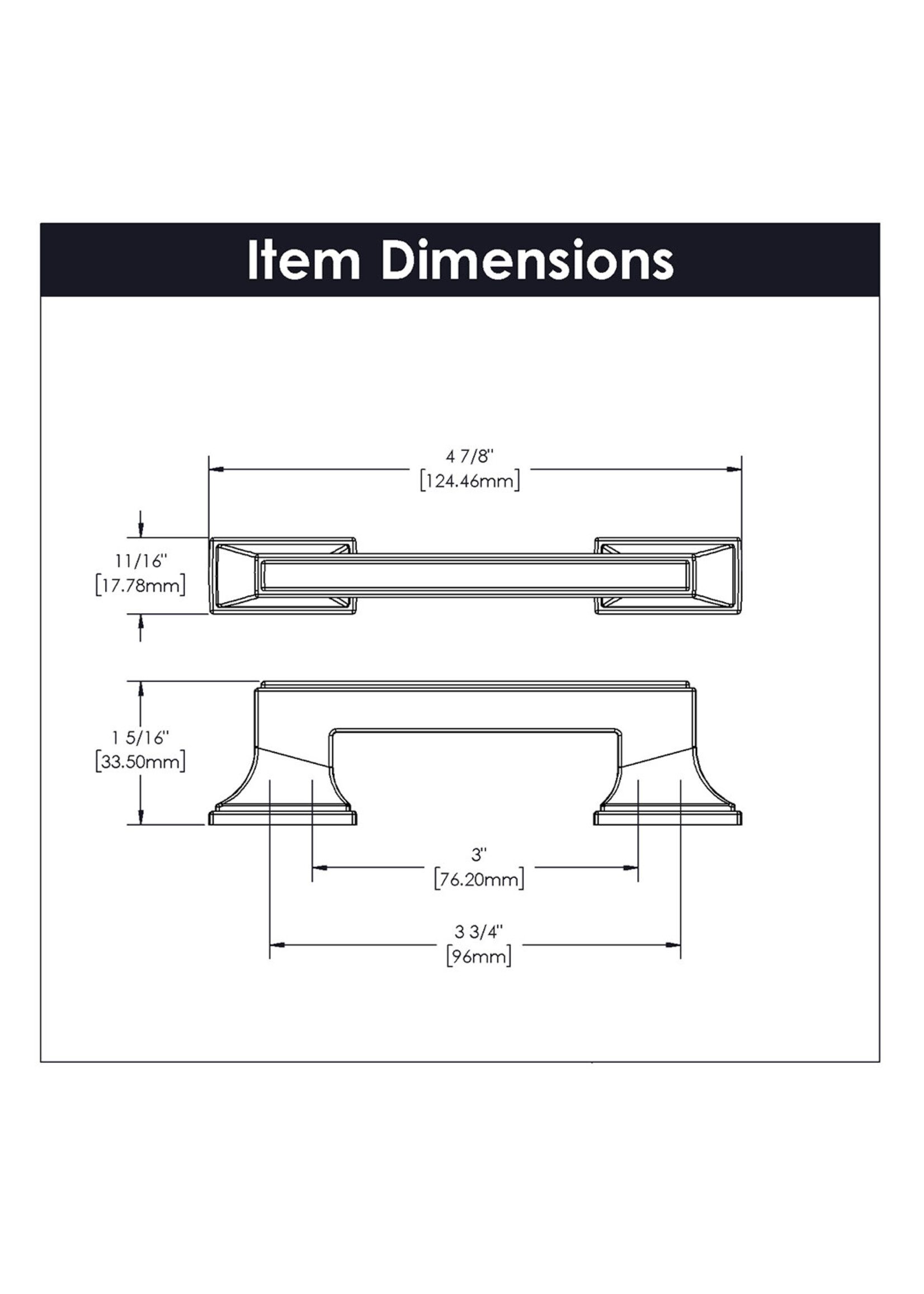Belwith Keeler Brownstone Pull