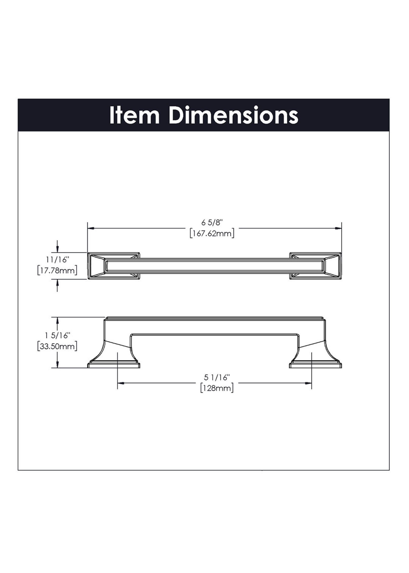 Belwith Keeler Brownstone Pull