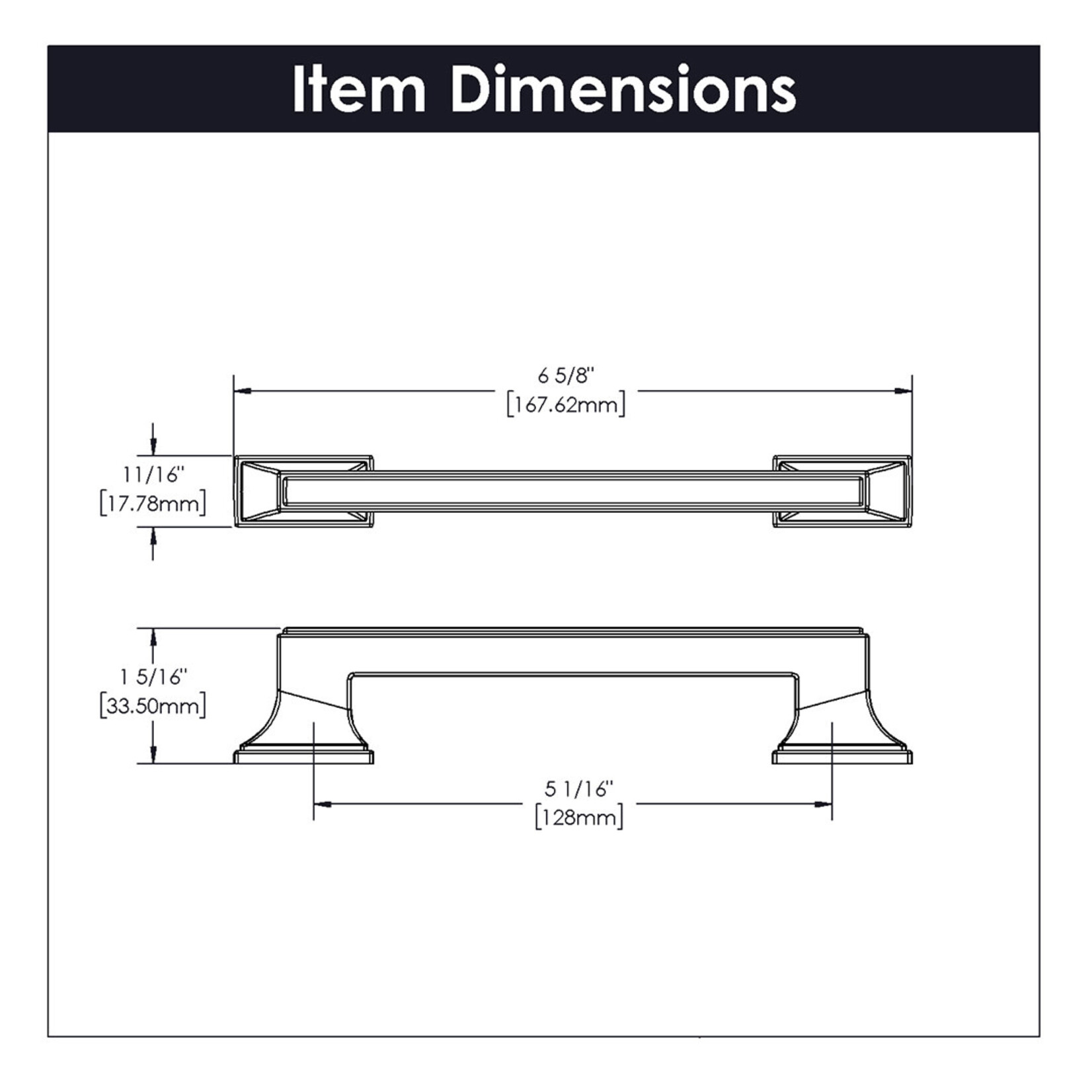 Belwith Keeler Brownstone Pull