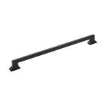 Belwith Keeler Brownstone Pull Matte Black - 12 in