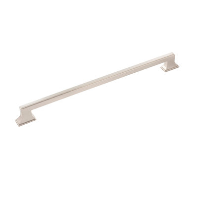 Belwith Keeler Brownstone Pull Satin Nickel - 12 in
