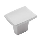 Belwith Keeler Channel Square Knob Chrome - 1 1/4 in
