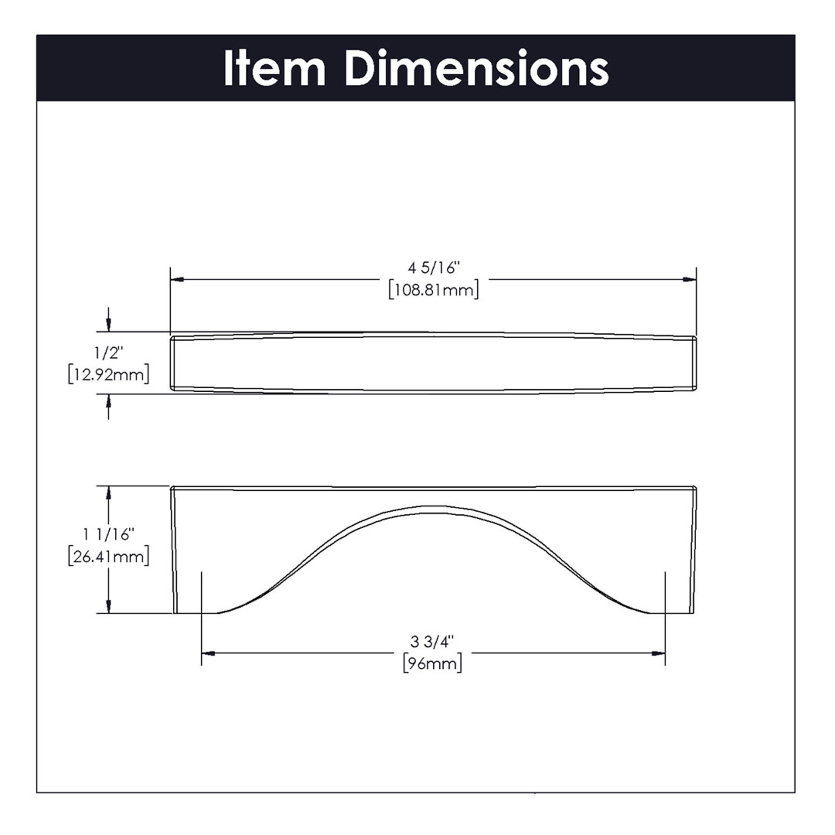 Belwith Keeler Channel Pull