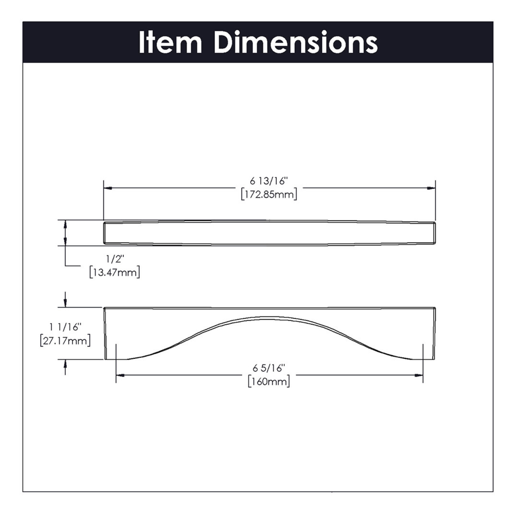 Belwith Keeler Channel Pull