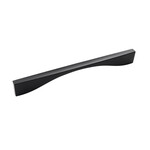 Belwith Keeler Channel Pull Matte Black - 8 13/16 in