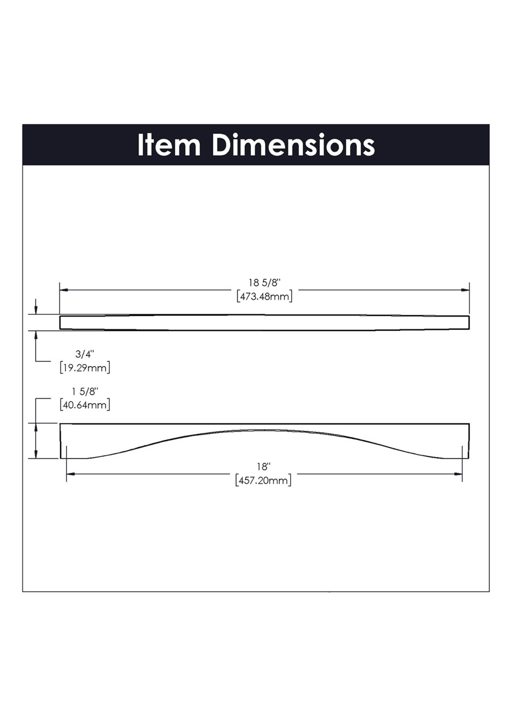 Belwith Keeler Channel Appliance Pull