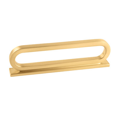 Belwith Keeler Corsa Pull Brushed Golden Brass - 5 1/8 in