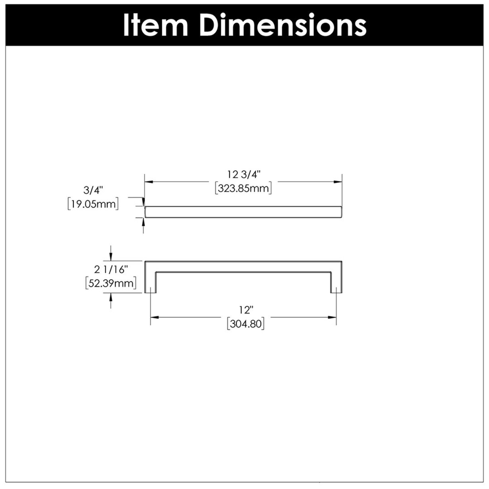 Belwith Keeler Coventry Appliance Pull