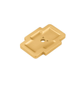 Belwith Keeler Coventry Backplate Brushed Golden Brass - 1 3/4 in