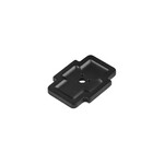 Belwith Keeler Coventry Backplate Matte Black - 1 3/4 in