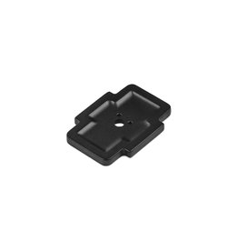 Belwith Keeler Coventry Backplate Matte Black - 1 3/4 in
