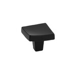 Belwith Keeler Flex Knob Matte Black - 1 1/4 in