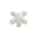 Belwith Keeler Fuller Ornamental Knob Polished Nickel - 1 11/16 in