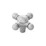 Belwith Keeler Fuller Ornamental Knob Stainless Steel - 1 11/16 in