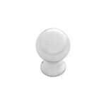 Belwith Keeler Fuller Round Knob Chrome - 1 in