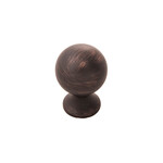Belwith Keeler Fuller Round Knob Vintage Bronze - 1 in