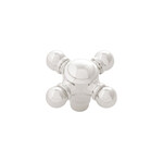 Belwith Keeler Fuller Ornamental Knob Polished Nickel - 2 1/8 in