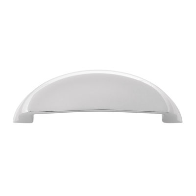 Belwith Keeler Fuller Cup Pull Chrome - 3 3/4 in