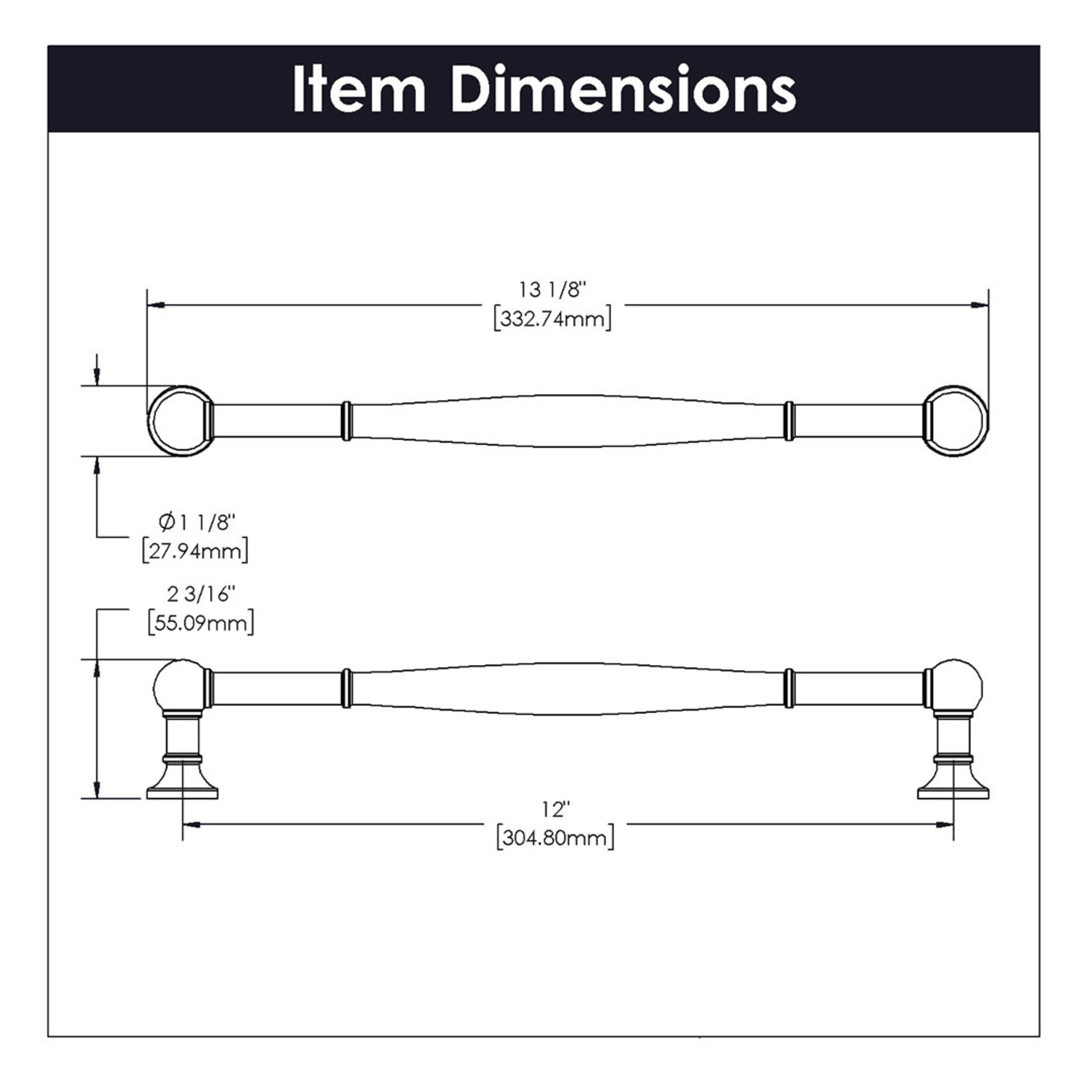 Belwith Keeler Fuller Appliance Pull