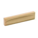 Belwith Keeler Ingot Pull Brushed Golden Brass - 3 in