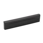 Belwith Keeler Ingot Pull Matte Black - 3 3/4 in