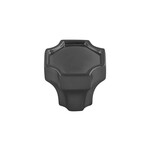 Belwith Keeler Monarch Knob Matte Black - 1 1/4 in