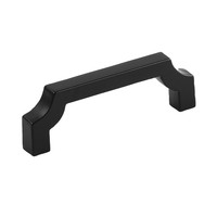 Monarch Pull Matte Black - 3 in