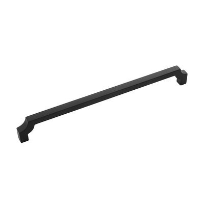 Belwith Keeler Monarch Pull Matte Black - 8 13/16 in