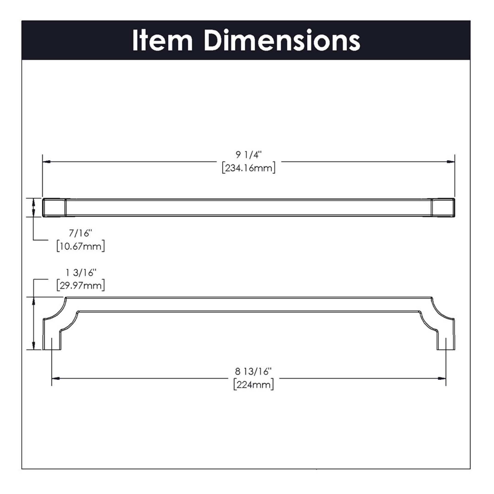 Belwith Keeler Monarch Pull