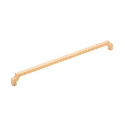 Belwith Keeler Monarch Pull Brushed Golden Brass - 12 in