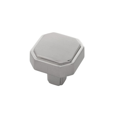 Belwith Keeler Monroe Knob Satin Nickel - 1 5/16 in
