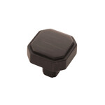 Belwith Keeler Monroe Knob Vintage Bronze - 1 5/16 in