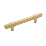Belwith Keeler Monroe Pull Brushed Golden Brass - 3 3/4 in