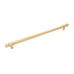 Belwith Keeler Monroe Pull Brushed Golden Brass - 12 in