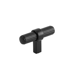 Belwith Keeler Sinclaire T-Knob Matte Black - 2 3/8 in