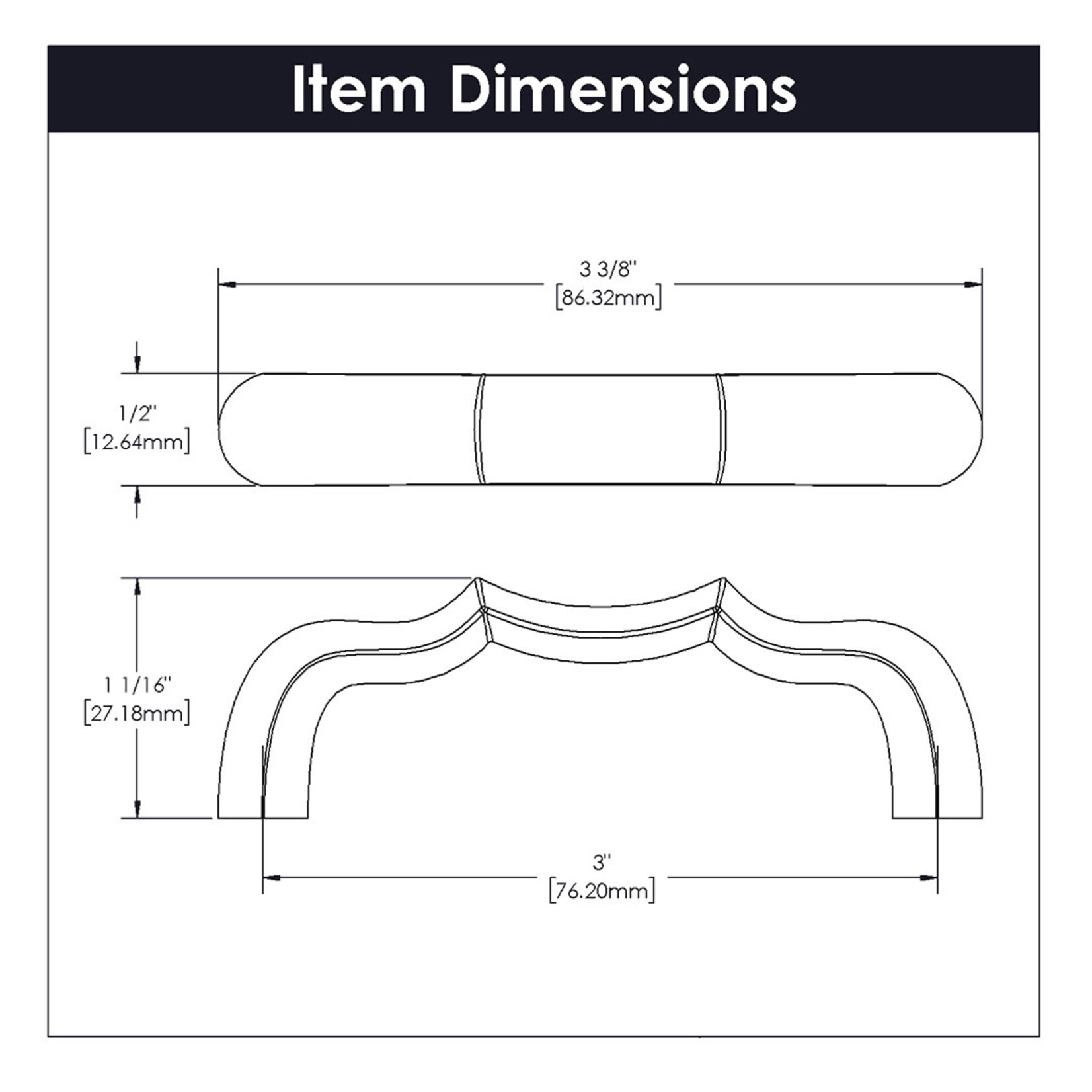 Belwith Keeler Trellis Pull