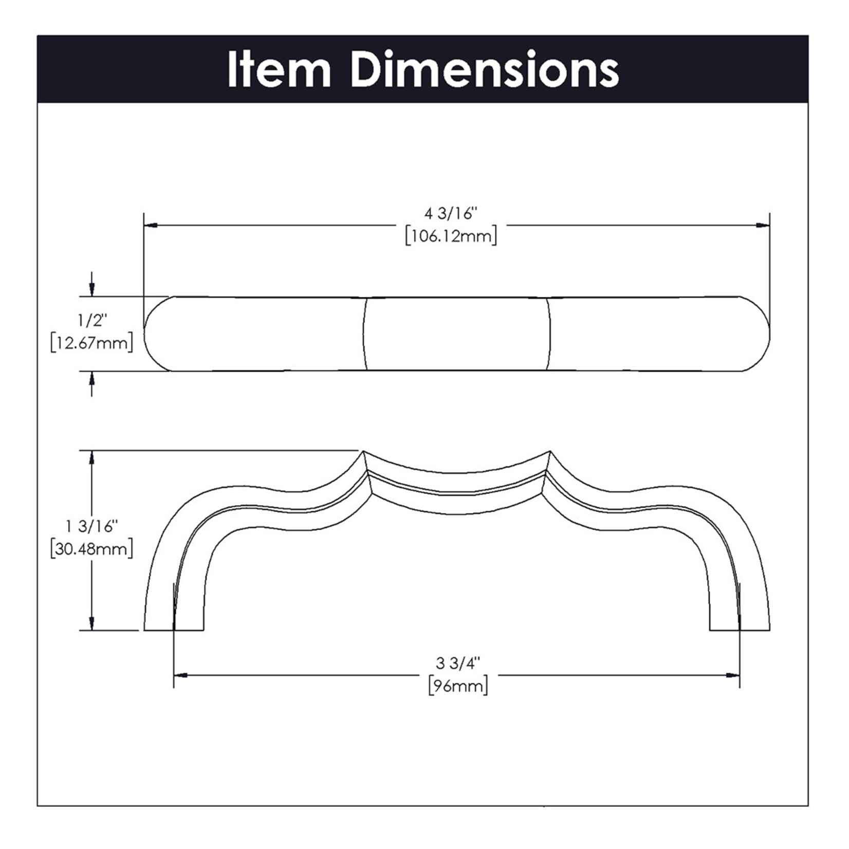 Belwith Keeler Trellis Pull