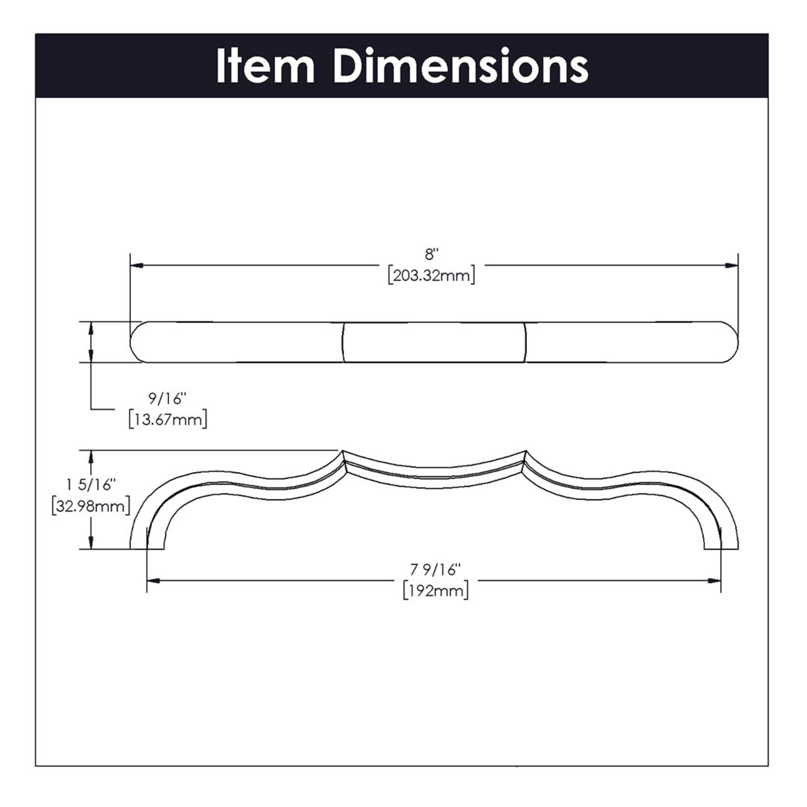 Belwith Keeler Trellis Pull