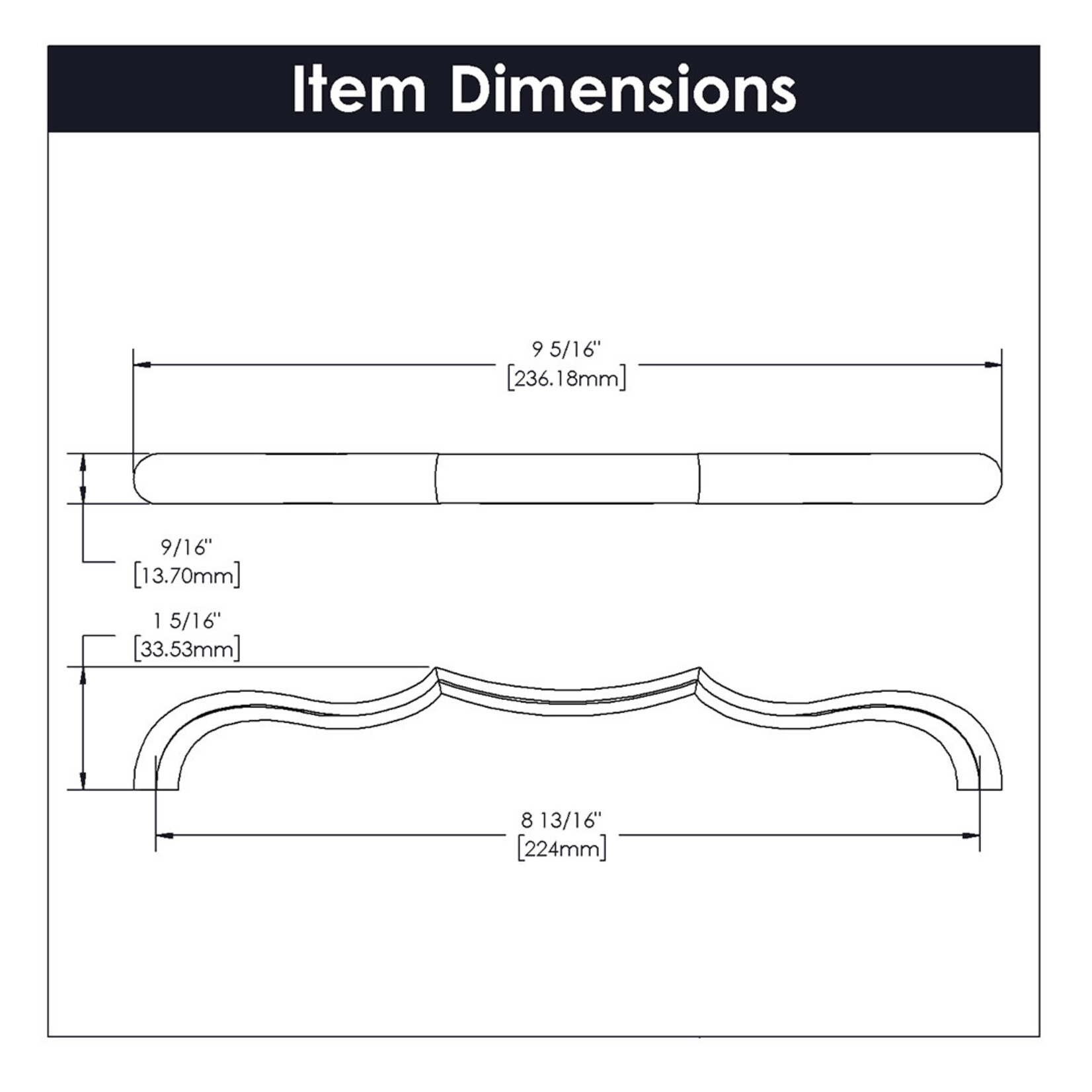 Belwith Keeler Trellis Pull