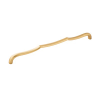 Trellis Appliance Pull Brushed Golden Brass - 18 in