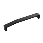 Belwith Keeler Veer Pull Matte Black - 7 9/16 in