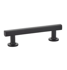 Emtek Freestone Pull Flat Black - 3 1/2 in