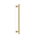 Emtek Freestone Appliance Pull Satin Brass - 12 in