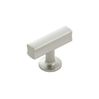 Woodward T-Knob Satin Nickel - 1 15/16 in