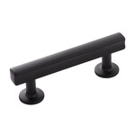 Hickory Hardware Woodward Pull Matte Black - 3 in