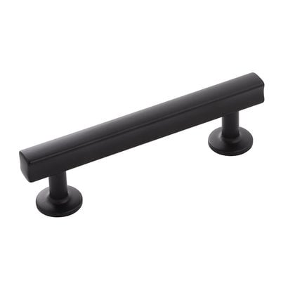 Hickory Hardware Woodward Pull Matte Black - 3 3/4 in