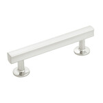 Hickory Hardware Woodward Pull Satin Nickel - 3 3/4 in