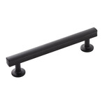 Hickory Hardware Woodward Pull Matte Black - 5 1/16 in